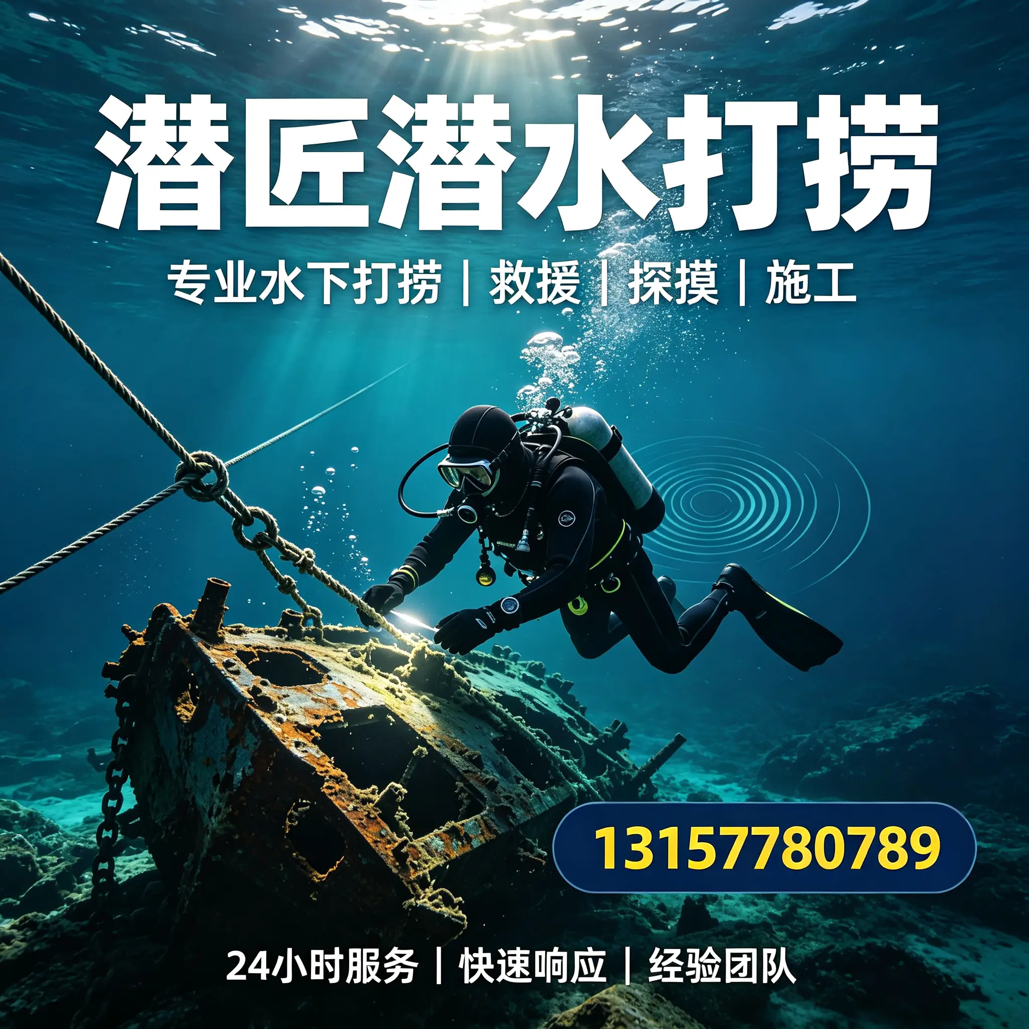 张湾水下打捞作业服务产品